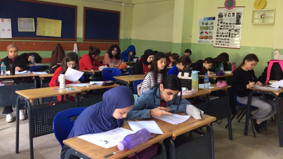 Yabancı Dil Ağırlıklı Sınıflarımıza Kazanım Sınavı Gerçekleştirildi